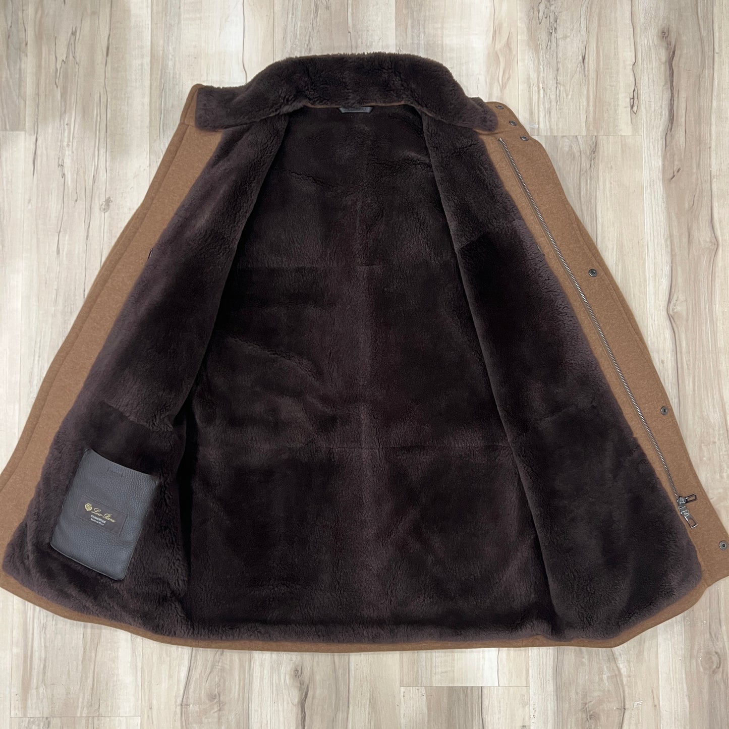 Loro Piana Castorino Fur Winter Voyager Coat