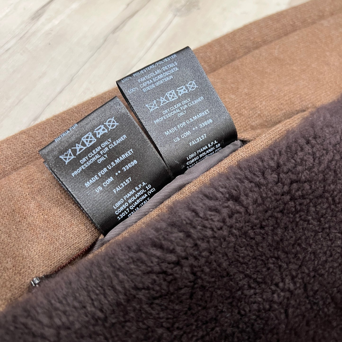 Loro Piana Castorino Fur Winter Voyager Coat