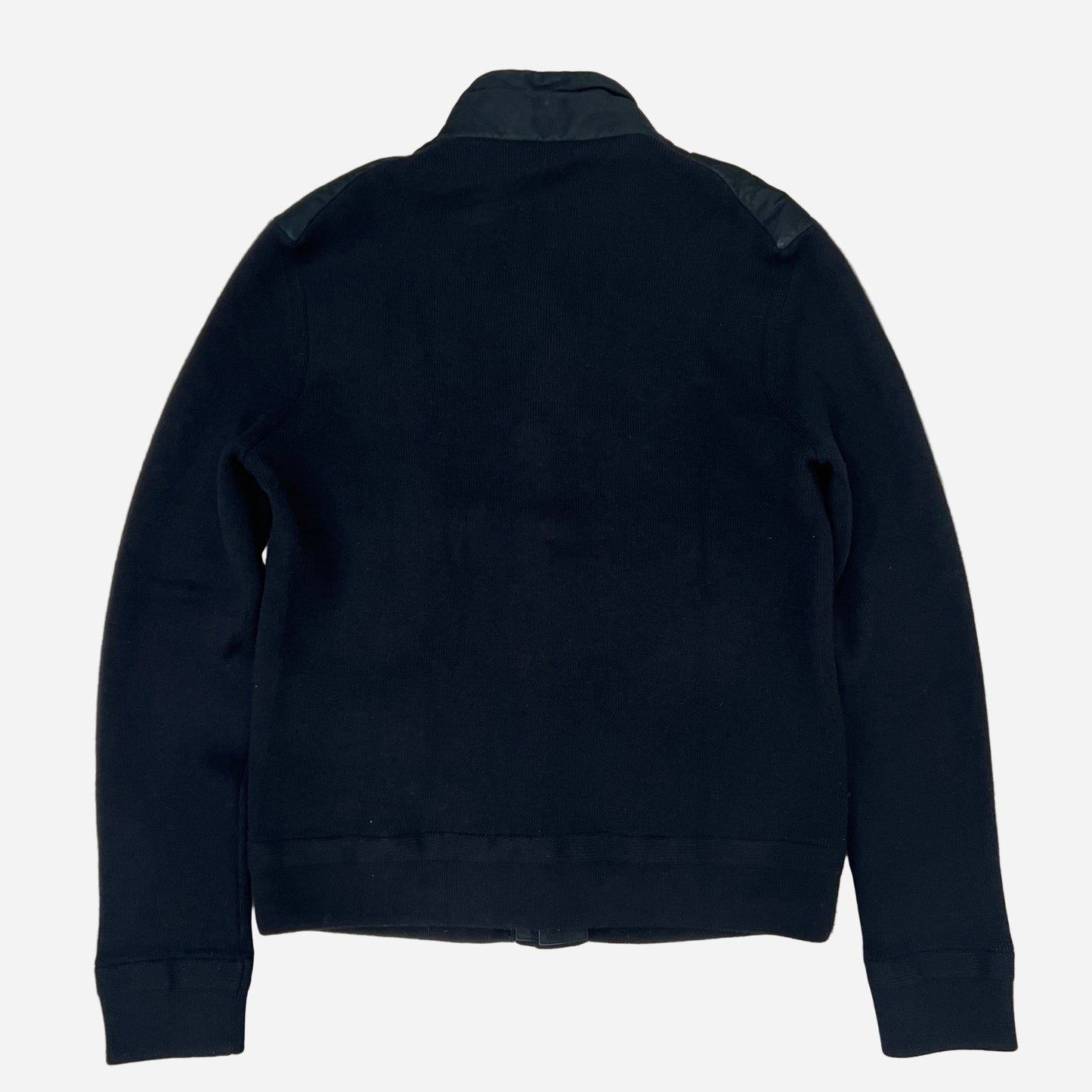 Zegna Leather / Cashmere Hybrid Down Jacket