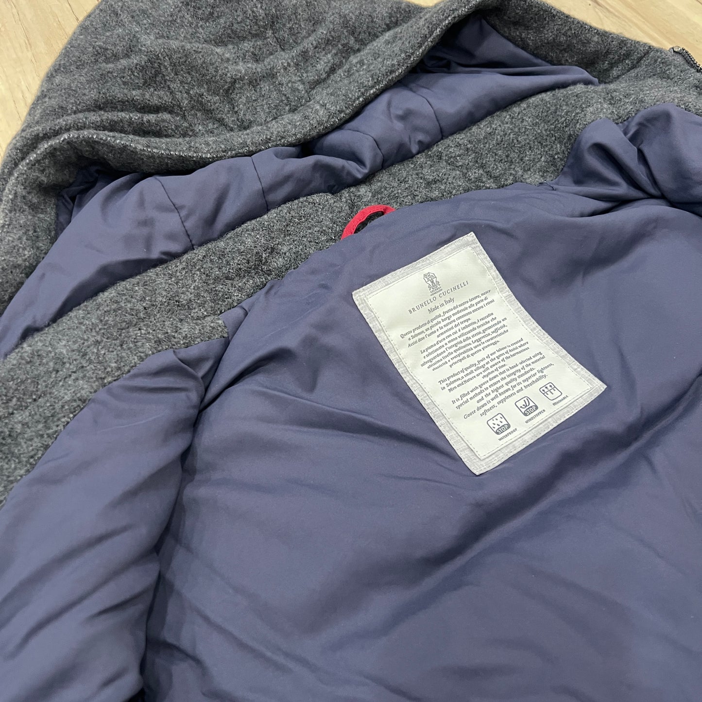 Brunello Cucinelli Hooded Down Vest