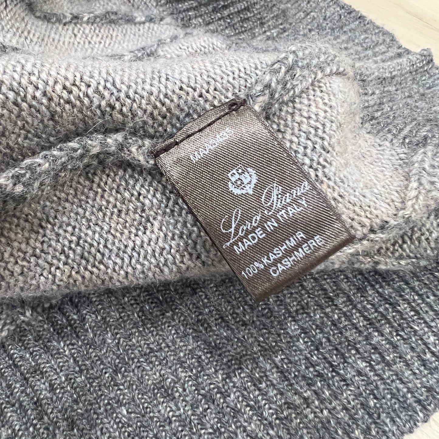 Loro Piana Cable Knit Cashmere Cardigan