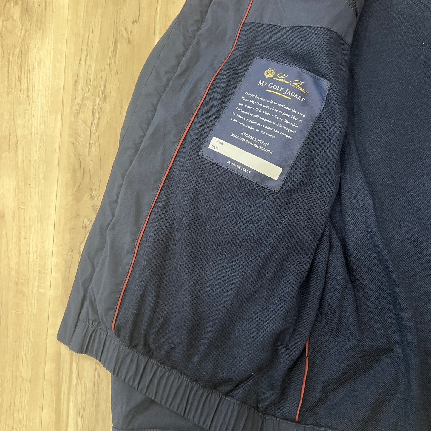 Loro Piana Wool Golf Jacket