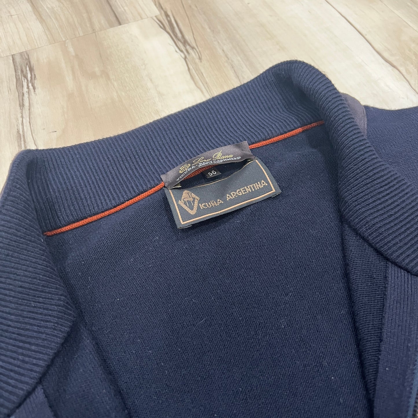 Loro Piana Vicuna Baby Cashmere Blend Roadster Jacket (XL)
