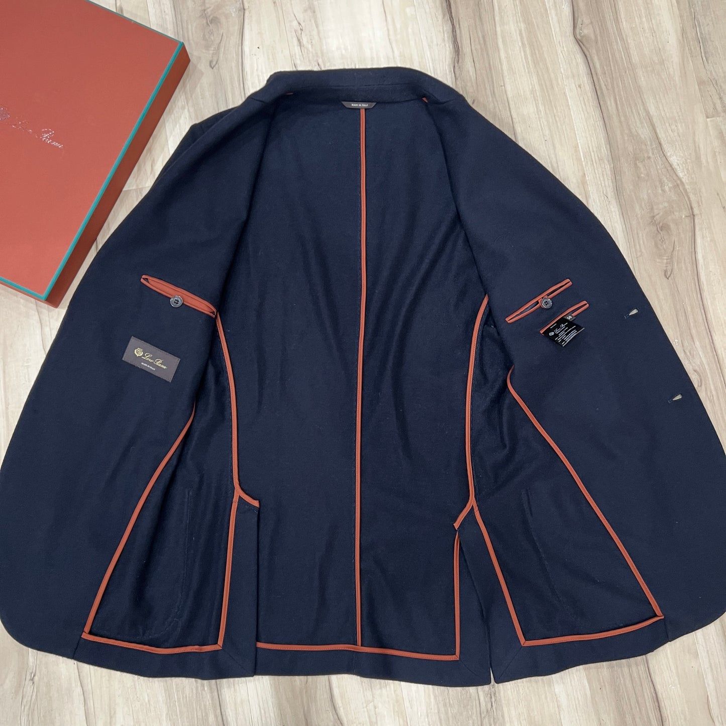 Loro Piana Cashmere Jersey Blazer Jacket