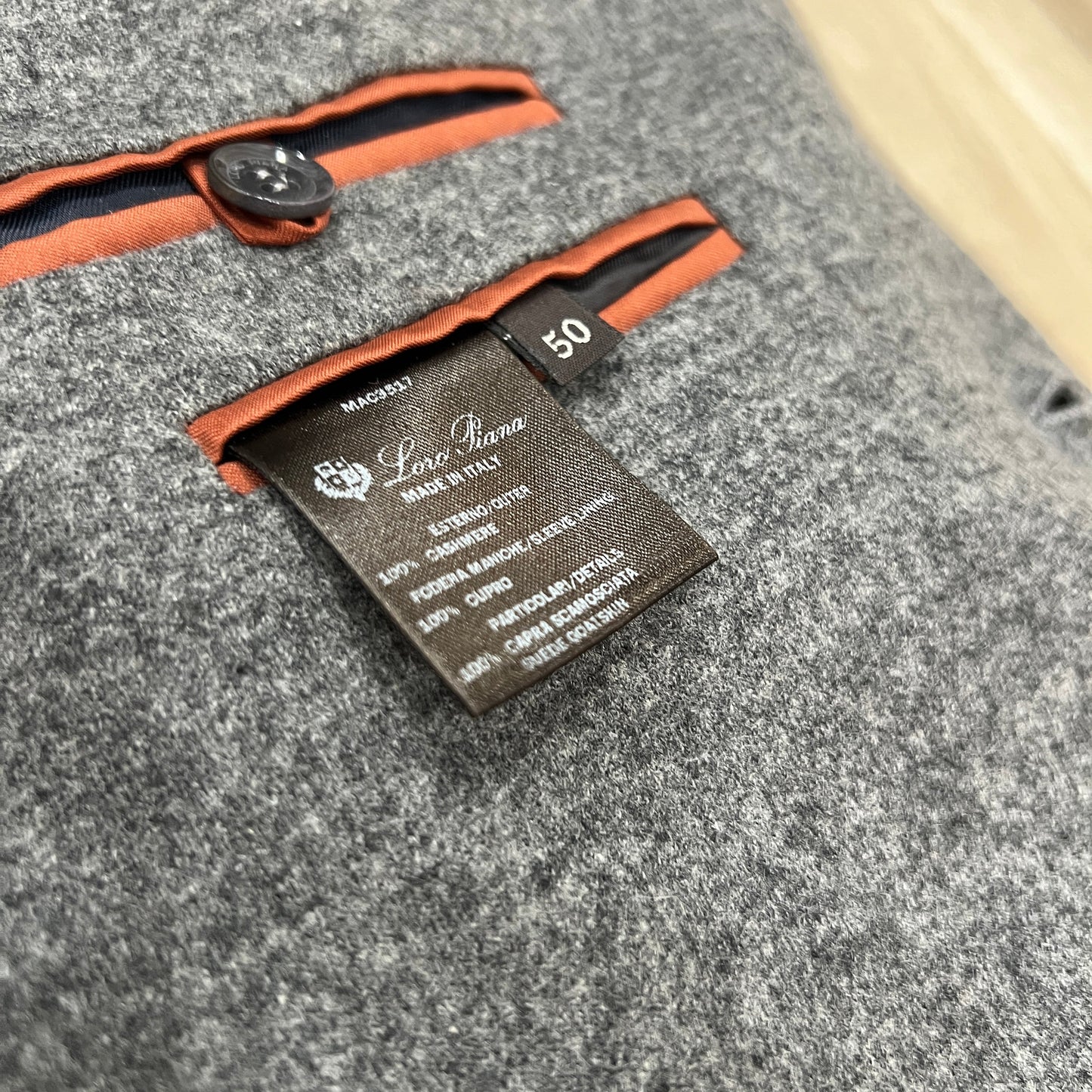 Loro Piana Cashmere Jersey Blazer Jacket