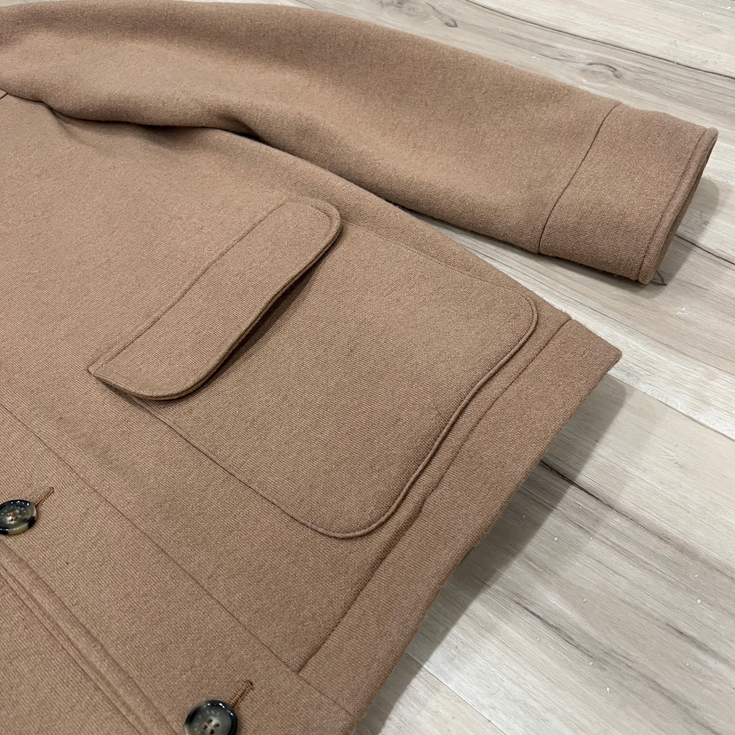 Loro Piana Camel Jersey Hooded Jacket