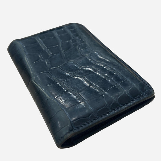 Hermes Alligator Euclide Cardholder Wallet