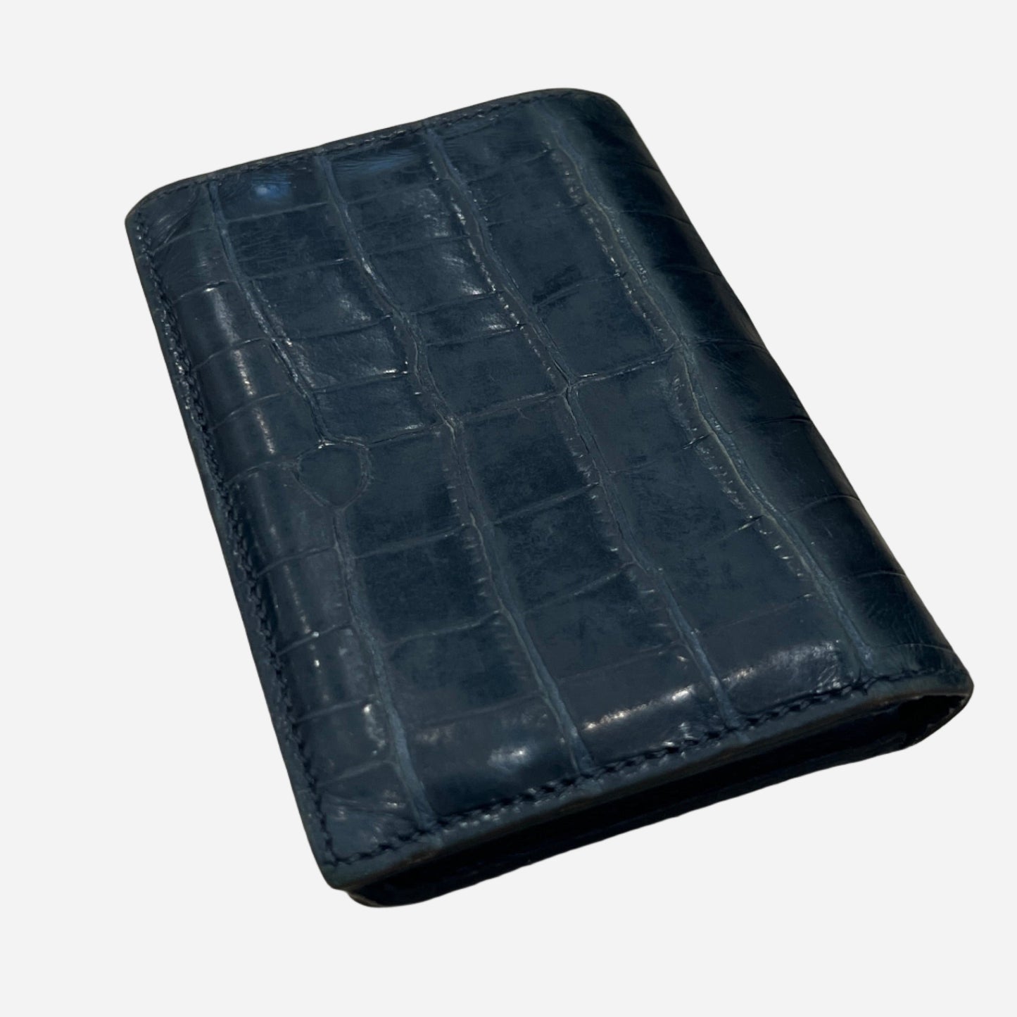 Hermes Alligator Euclide Cardholder Wallet