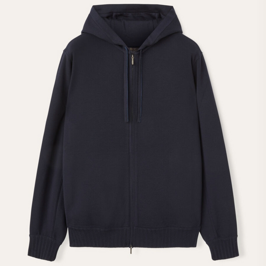 Loro Piana Gift of Kings "Rodney" Hooded Bomber Jacket