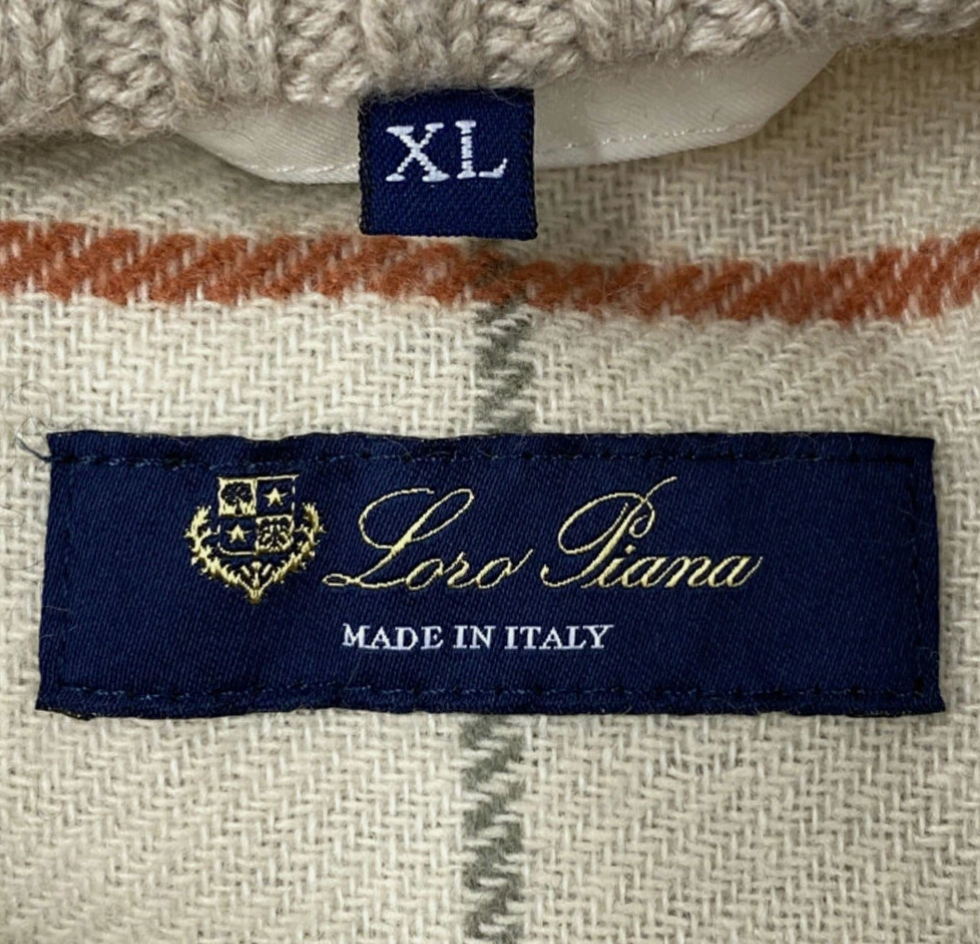 Loro Piana Cashmere Icer Bomber Jacket (XL)