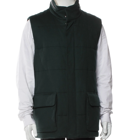 Loro Piana Quilted Voyager Vest (XL)