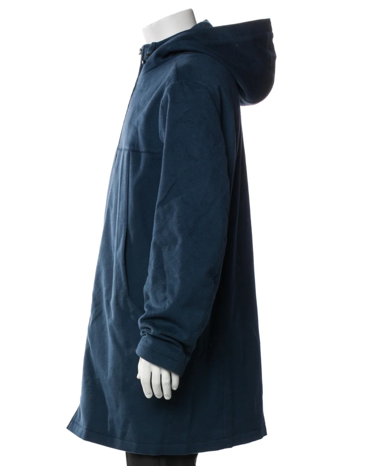 Loro Piana Blue Cashmere Storm System Parka (L)