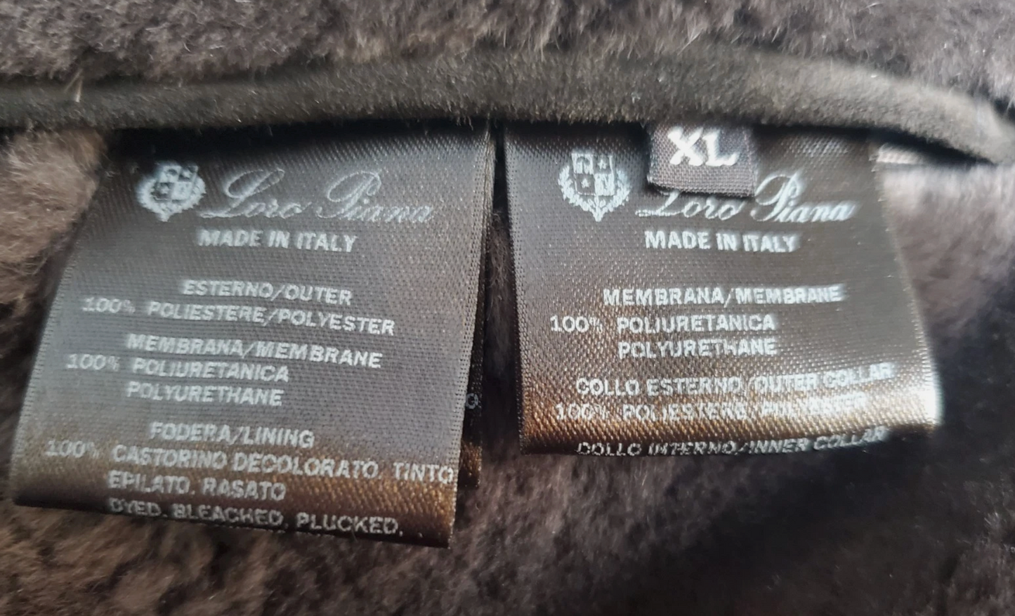 Loro Piana Castorino Fur-Lined Vest (XL)