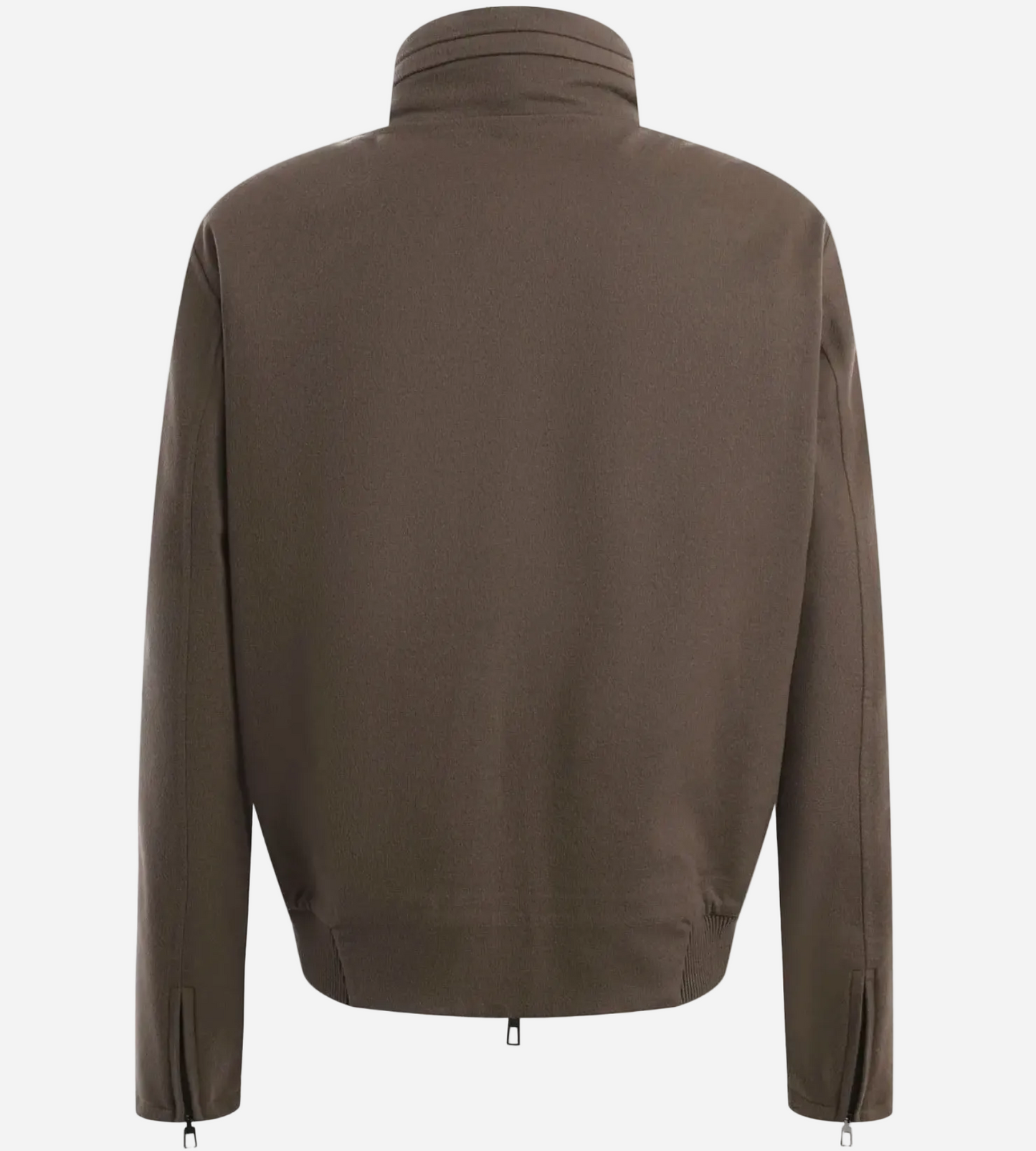 Loro Piana Cashmere Castorino Fur Lined Citey Bomber