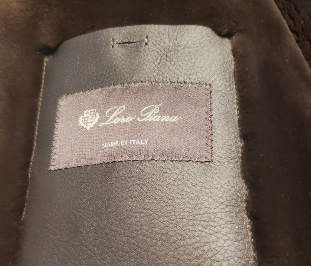 Loro Piana Cashmere Castorino Fur Lined Citey Bomber