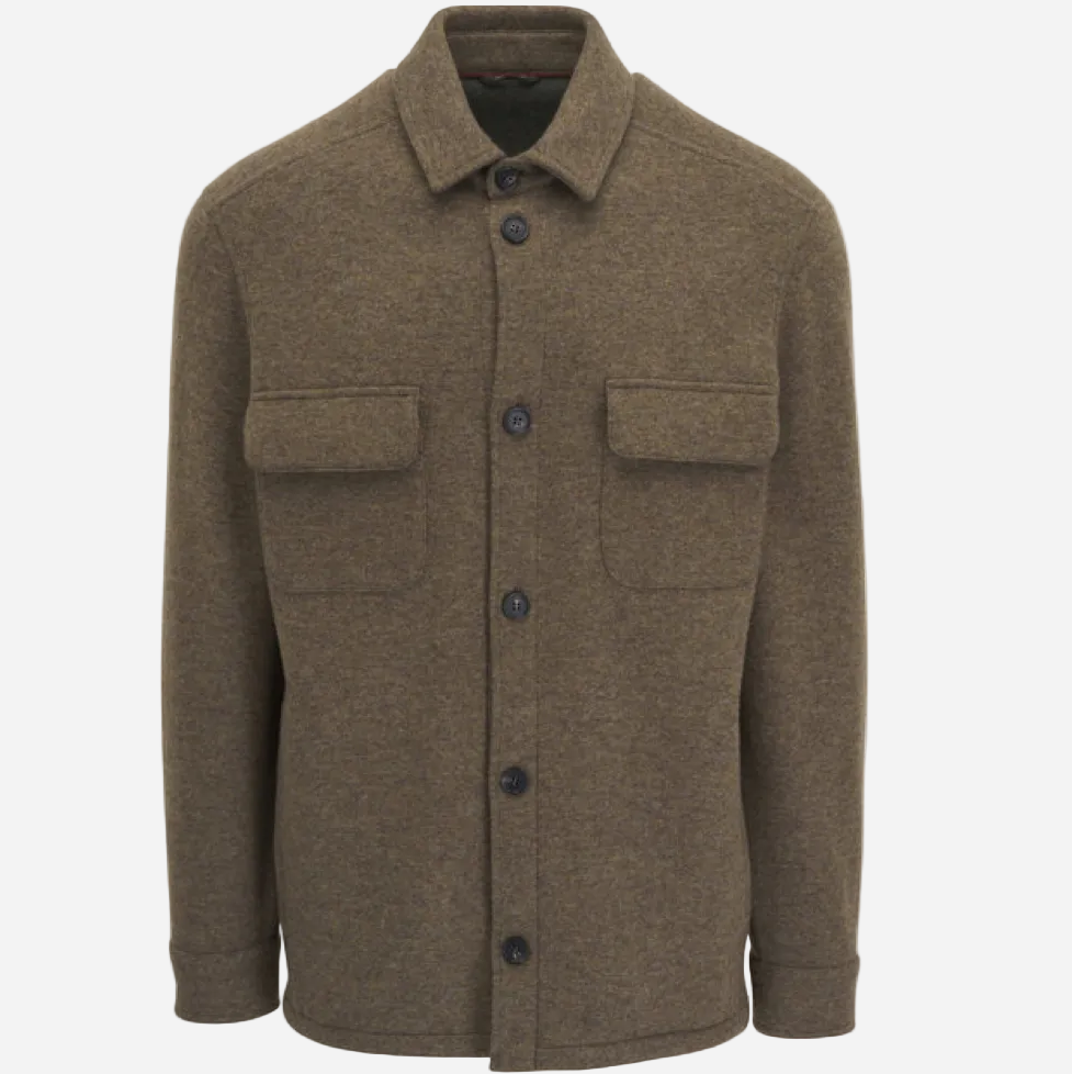 Loro Piana Novalis Cashmere Overshirt Jacket