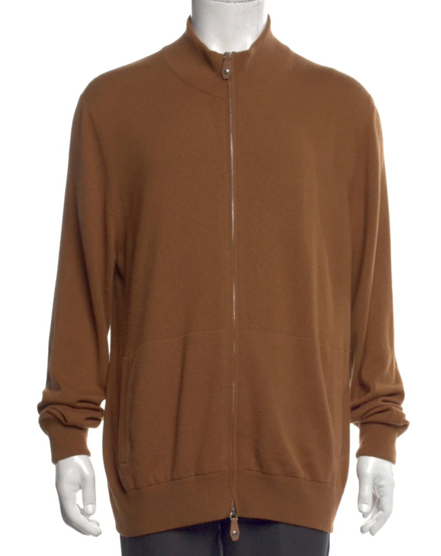 Loro Piana Vicuna Classic Bomber Jacket Gg14