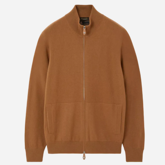Loro Piana Vicuna Classic Bomber Jacket Gg14