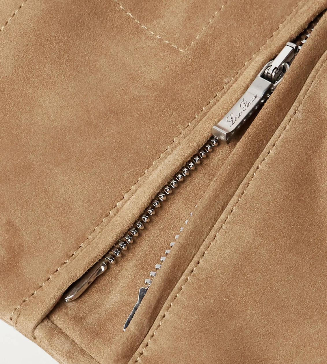Loro Piana Novak Suede Bomber Jacket