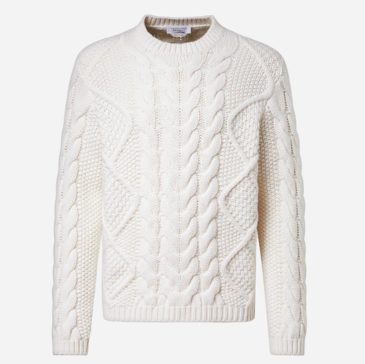 Gabriela Hearst Cable Knit Cashmere Sweater