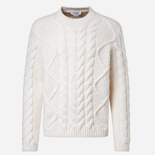 Gabriela Hearst Cable Knit Cashmere Sweater