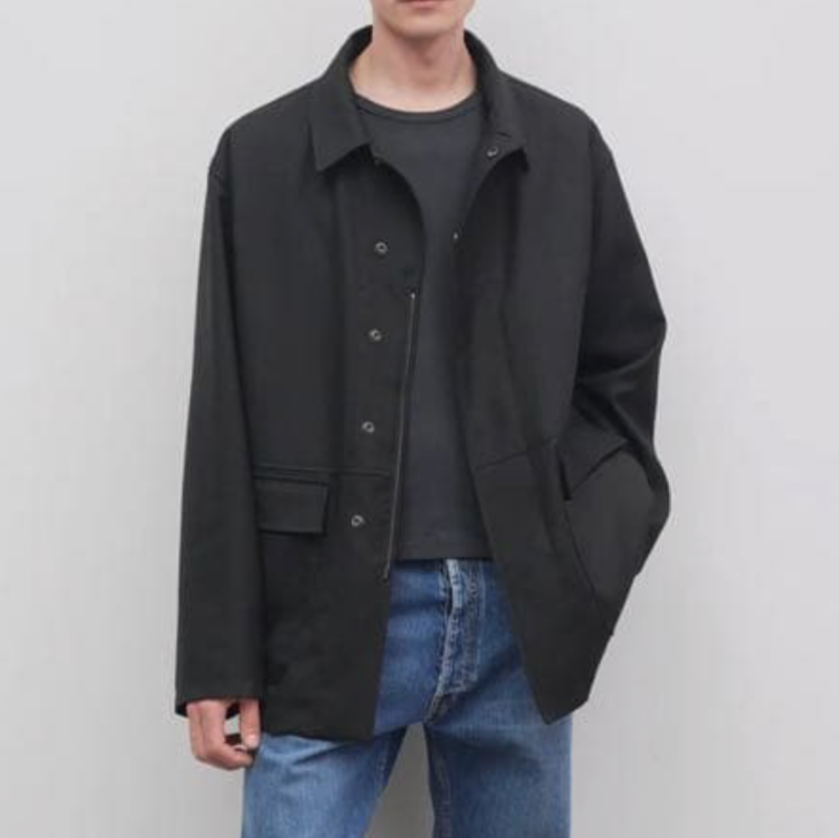 The Row Frankino Wool Twill Barn Jacket