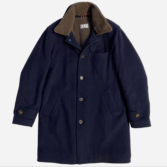 Brunello Cucinelli Shearling Lined Cashmere Coat